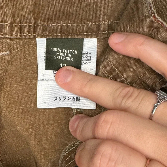 VTG Retro Eddie Bauer women’s brown pants 100% cotton - Picture 10 of 16